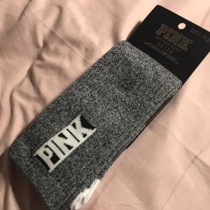 VS Pink knee high socks